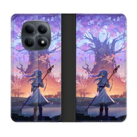 Housse Cuir Portefeuille Pour Xiaomi Redmi Note 15 4G Manga Frieren