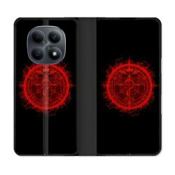 Housse Cuir Portefeuille Pour Xiaomi Redmi Note 15 4G Manga Fullmetal Alchemist Logo