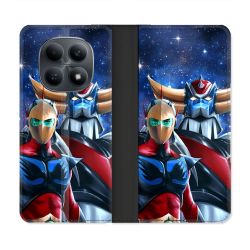 Housse Cuir Portefeuille Pour Xiaomi Redmi Note 15 4G Manga Goldorak