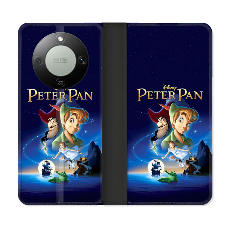 Housse Cuir Portefeuille Pour Honor Magic 8 Lite 5G Peter Pan Affiche