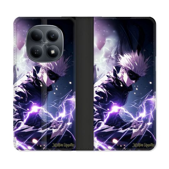 Housse Cuir Portefeuille Pour Xiaomi Redmi Note 15 4G Manga Jujutsu Kaisen Gojo Saturo