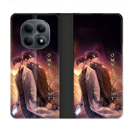 Housse Cuir Portefeuille Pour Xiaomi Redmi Note 15 4G Manga Lecteur Omniscient Affiche
