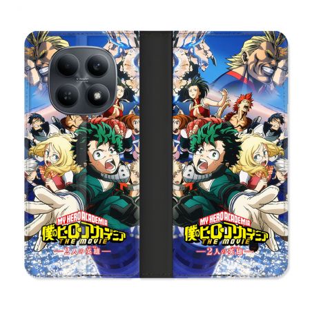 Housse Cuir Portefeuille Pour Xiaomi Redmi Note 15 4G Manga My Hero Academia Affiche