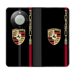 Housse Cuir Portefeuille Pour Honor Magic 8 Lite 5G Porsche Line