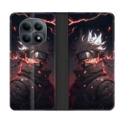 Housse Cuir Portefeuille Pour Xiaomi Redmi Note 15 4G Manga Naruto Kakashi Dark