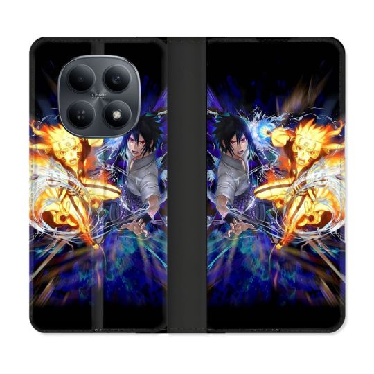 Housse Cuir Portefeuille Pour Xiaomi Redmi Note 15 4G Manga Naruto VS