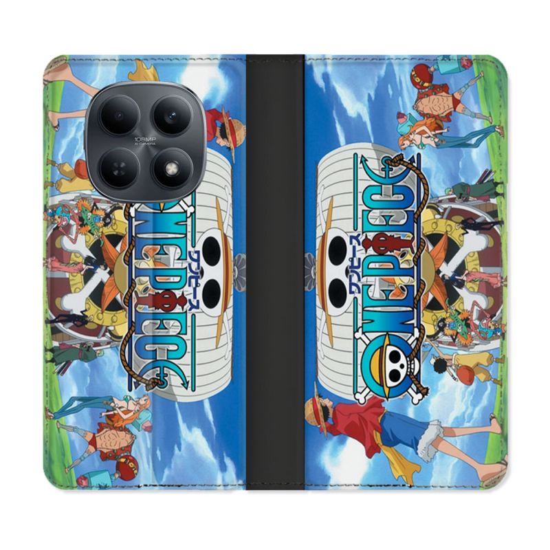 Housse Cuir Portefeuille Pour Xiaomi Redmi Note 15 4G Manga One Piece Sunny