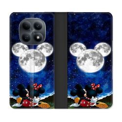 Housse Cuir Portefeuille Pour Xiaomi Redmi Note 15 4G Mickey Minnie