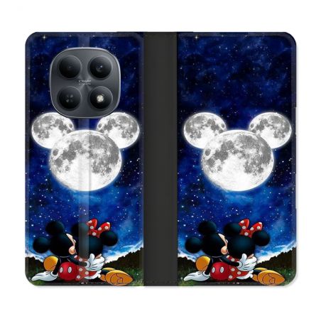 Housse Cuir Portefeuille Pour Xiaomi Redmi Note 15 4G Mickey Minnie