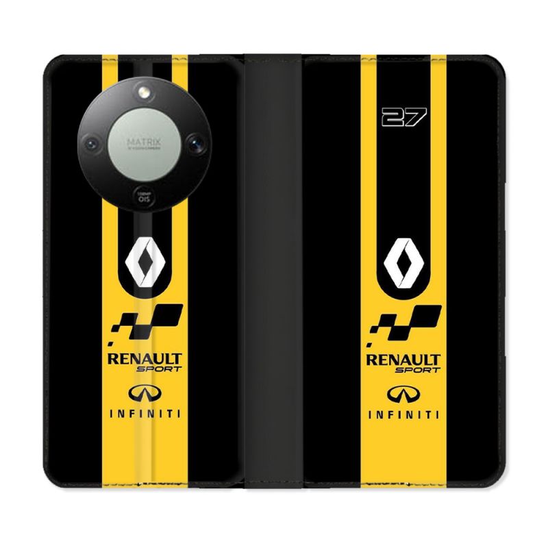 Housse Cuir Portefeuille Pour Honor Magic 8 Lite 5G Renault