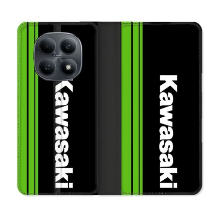 Housse Cuir Portefeuille Pour Xiaomi Redmi Note 15 4G Moto Kawasaki