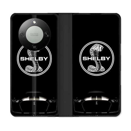 Housse Cuir Portefeuille Pour Honor Magic 8 Lite 5G Shelby