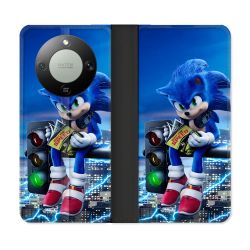 Housse Cuir Portefeuille Pour Honor Magic 8 Lite 5G Sonic