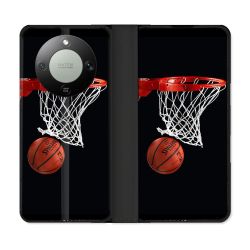 Housse Cuir Portefeuille Pour Honor Magic 8 Lite 5G Sport Basket Panier