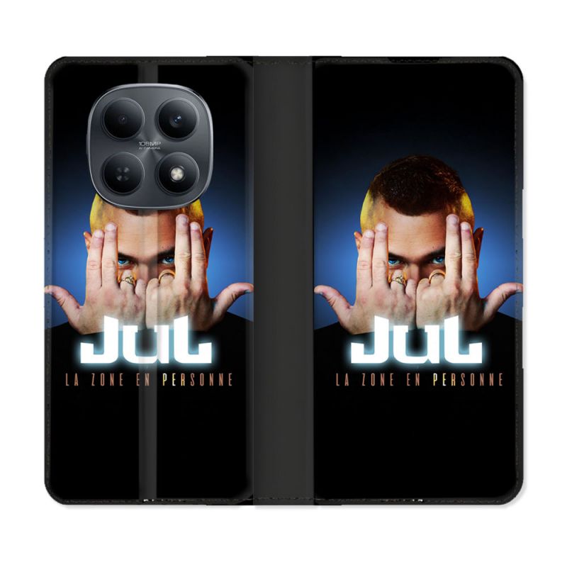 Housse Cuir Portefeuille Pour Xiaomi Redmi Note 15 4G Musique Jul Signe