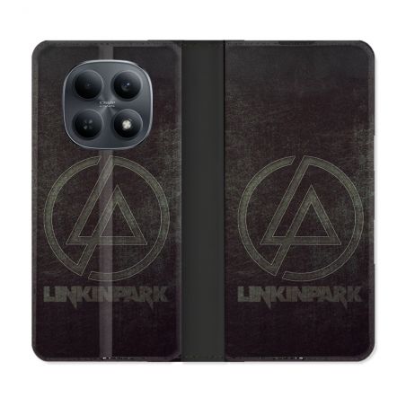 Housse Cuir Portefeuille Pour Xiaomi Redmi Note 15 4G Musique Rock Linkin Park