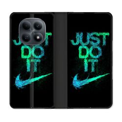 Housse Cuir Portefeuille Pour Xiaomi Redmi Note 15 4G Nike Just Do It
