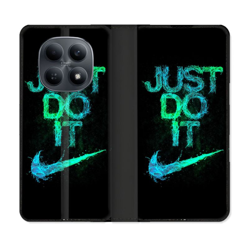 Housse Cuir Portefeuille Pour Xiaomi Redmi Note 15 4G Nike Just Do It