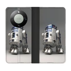 Housse Cuir Portefeuille Pour Honor Magic 8 Lite 5G Star Wars - R2D2
