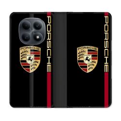 Housse Cuir Portefeuille Pour Xiaomi Redmi Note 15 4G Porsche Line
