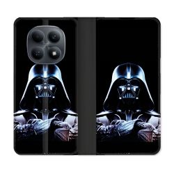 Housse Cuir Portefeuille Pour Xiaomi Redmi Note 15 4G Star Wars - Dark Vador Noir
