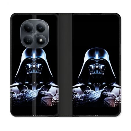 Housse Cuir Portefeuille Pour Xiaomi Redmi Note 15 4G Star Wars - Dark Vador Noir