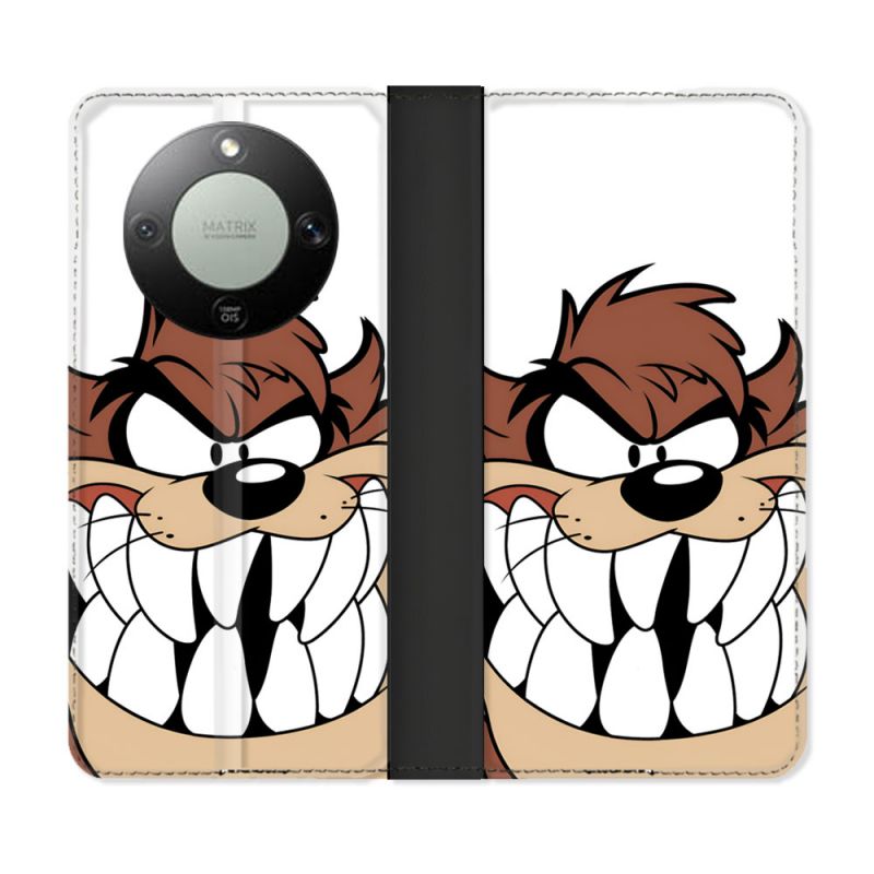 Housse Cuir Portefeuille Pour Honor Magic 8 Lite 5G Taz