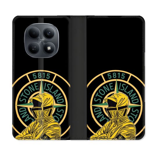 Housse Cuir Portefeuille Pour Xiaomi Redmi Note 15 4G Stone Island Color