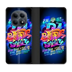 Housse Cuir Portefeuille Pour Xiaomi Redmi Note 15 4G Street Art Rap