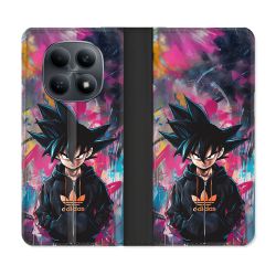 Housse Cuir Portefeuille Pour Xiaomi Redmi Note 15 4G Street Art Sangoku
