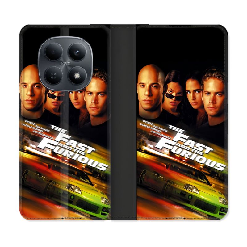Housse Cuir Portefeuille Pour Xiaomi Redmi Note 15 4G The Fast And Furious