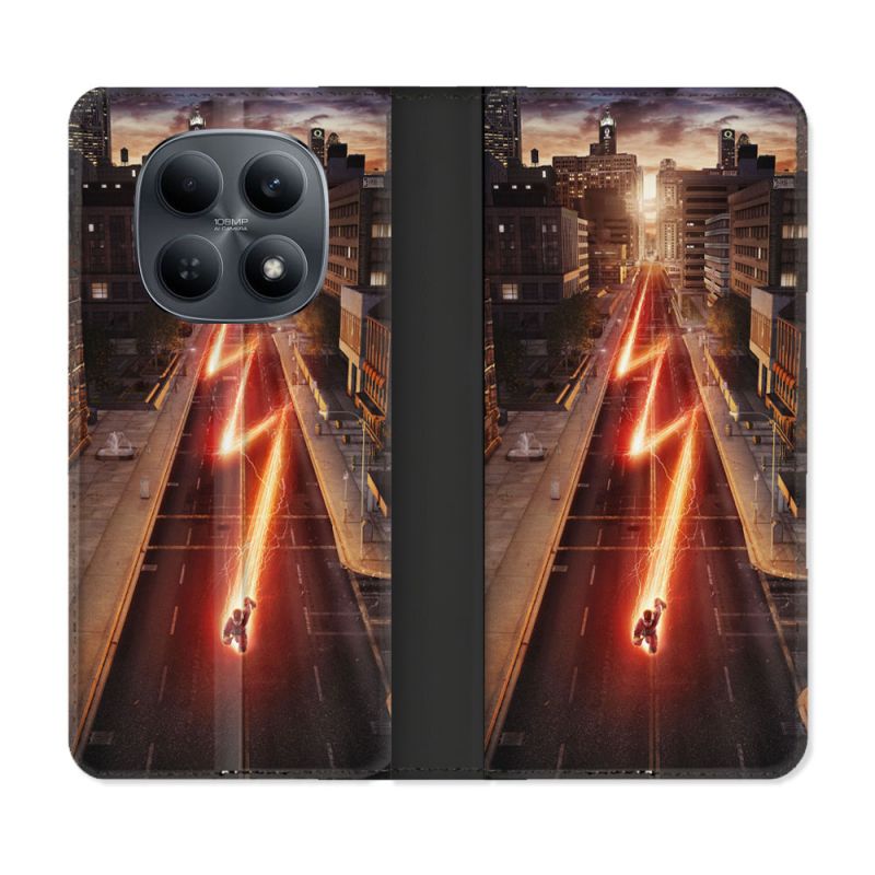 Housse Cuir Portefeuille Pour Xiaomi Redmi Note 15 4G The Flash City