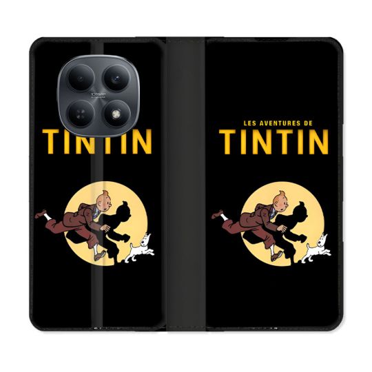 Housse Cuir Portefeuille Pour Xiaomi Redmi Note 15 4G Tintin Classique