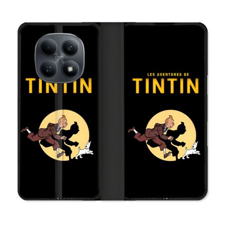 Housse Cuir Portefeuille Pour Xiaomi Redmi Note 15 4G Tintin Classique