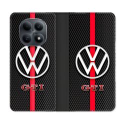 Housse Cuir Portefeuille Pour Xiaomi Redmi Note 15 4G Volkwagen Line