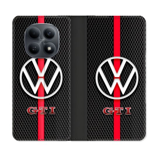 Housse Cuir Portefeuille Pour Xiaomi Redmi Note 15 4G Volkwagen Line