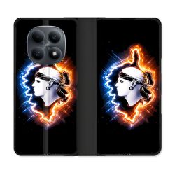 Housse Cuir Portefeuille Pour Xiaomi Redmi Note 15 4G Voyage Corse Brillante