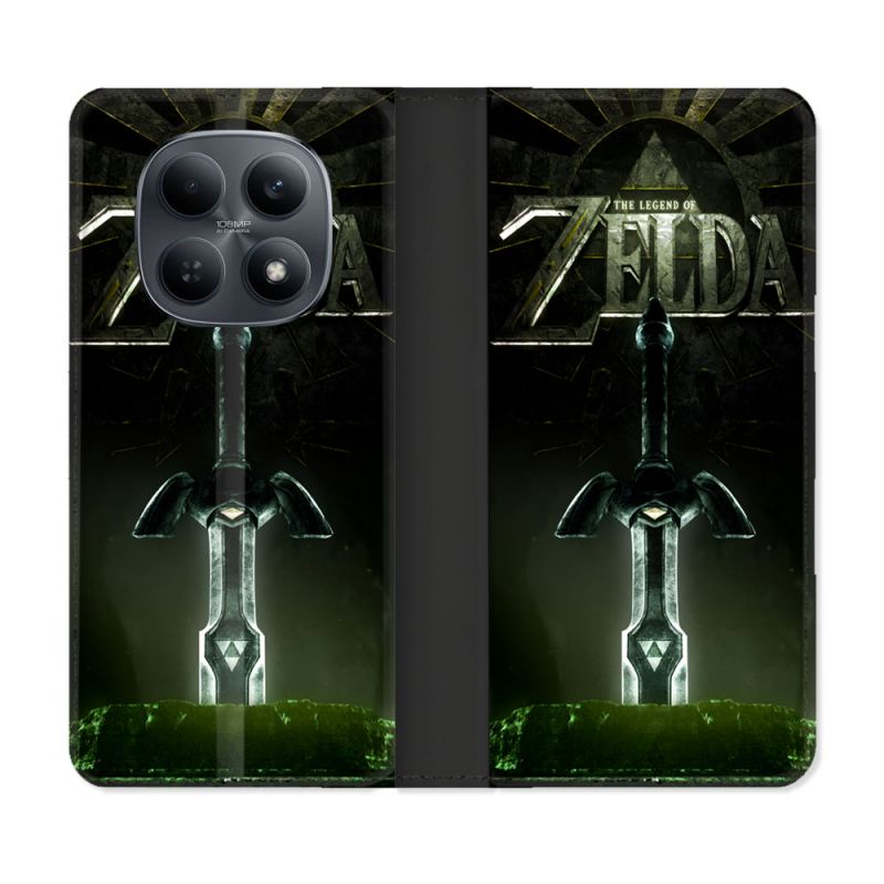 Housse Cuir Portefeuille Pour Xiaomi Redmi Note 15 4G Zelda