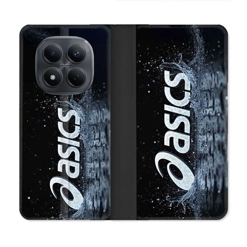 Housse Cuir Portefeuille Pour Xiaomi Redmi Note 15 Pro 4G Asics