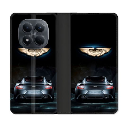 Housse Cuir Portefeuille Pour Xiaomi Redmi Note 15 Pro 4G Aston Martin