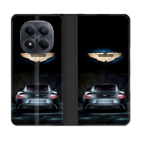 Housse Cuir Portefeuille Pour Xiaomi Redmi Note 15 Pro 4G Aston Martin