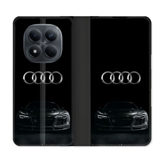 Housse Cuir Portefeuille Pour Xiaomi Redmi Note 15 Pro 4G Audi