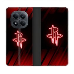 Housse Cuir Portefeuille Pour Xiaomi Redmi Note 15 Pro 4G Basket Houston Rockets