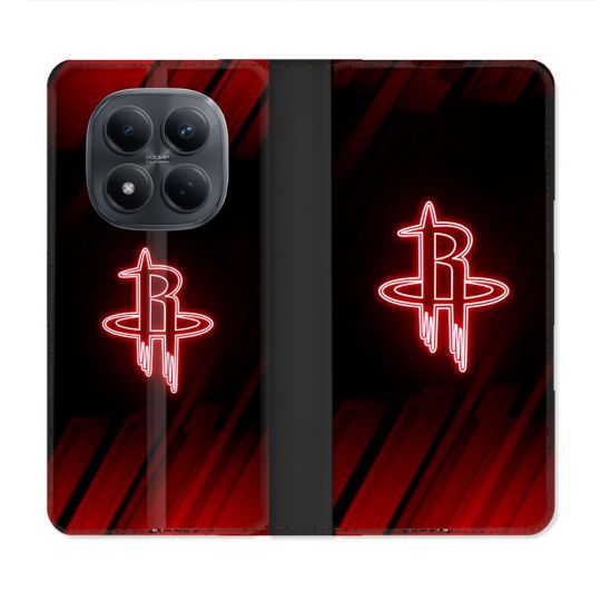 Housse Cuir Portefeuille Pour Xiaomi Redmi Note 15 Pro 4G Basket Houston Rockets