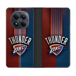 Housse Cuir Portefeuille Pour Xiaomi Redmi Note 15 Pro 4G Basket Oklahoma City Thunder