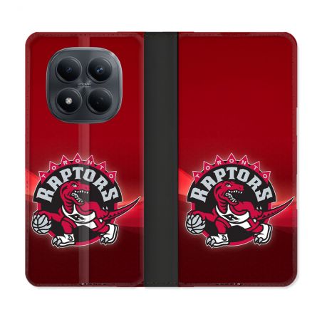 Housse Cuir Portefeuille Pour Xiaomi Redmi Note 15 Pro 4G Basket Toronto Raptors