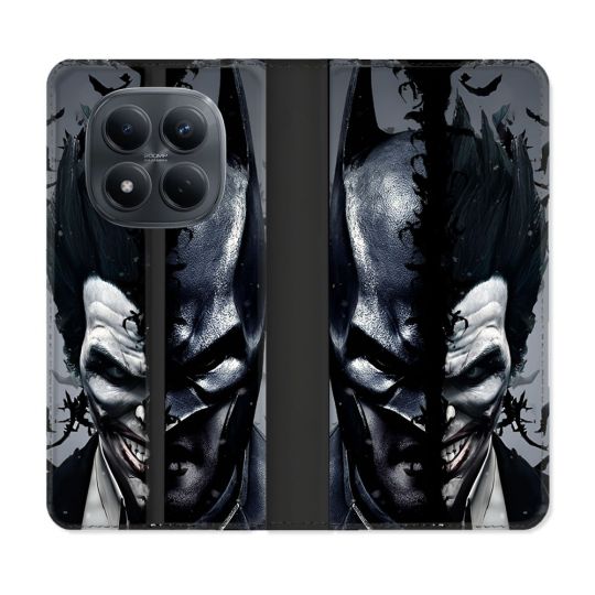 Housse Cuir Portefeuille Pour Xiaomi Redmi Note 15 Pro 4G Batman Joker
