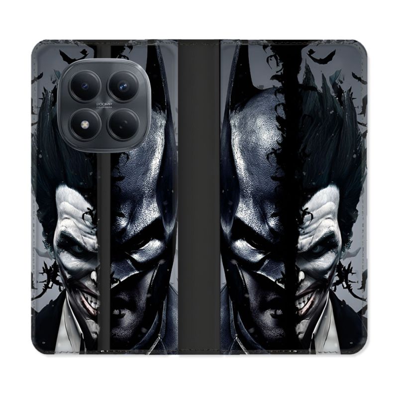 Housse Cuir Portefeuille Pour Xiaomi Redmi Note 15 Pro 4G Batman Joker