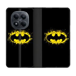 Housse Cuir Portefeuille Pour Xiaomi Redmi Note 15 Pro 4G Batman Logo