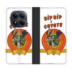 Housse Cuir Portefeuille Pour Xiaomi Redmi Note 15 Pro 4G Bip Bip Coyote